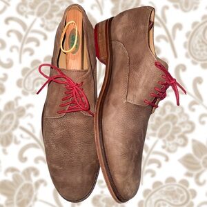 Vintage Cole Haan Leather Dress Shoes | 10.5 | Brown Suede Derby Colton Oxfords